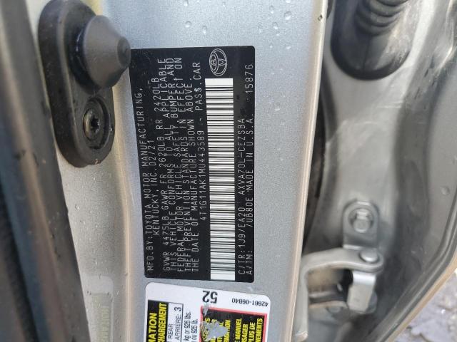 VIN 4T1G11AK1MU443589 2021 Toyota Camry, SE no.13