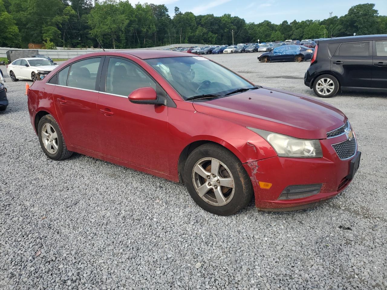 2012 Chevrolet Cruze Lt vin: 1G1PF5SC7C7134168