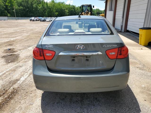 2010 Hyundai Elantra Blue VIN: KMHDU4AD5AU865132 Lot: 55661504