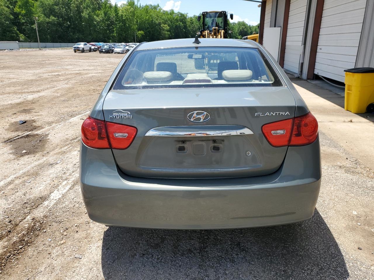 KMHDU4AD5AU865132 2010 Hyundai Elantra Blue