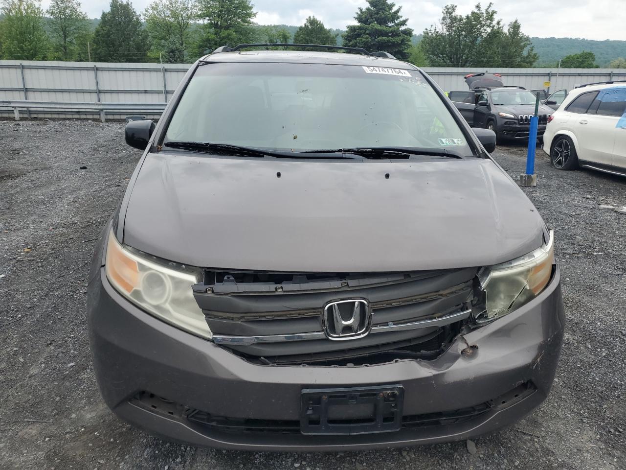 5FNRL5H62CB013651 2012 Honda Odyssey Exl