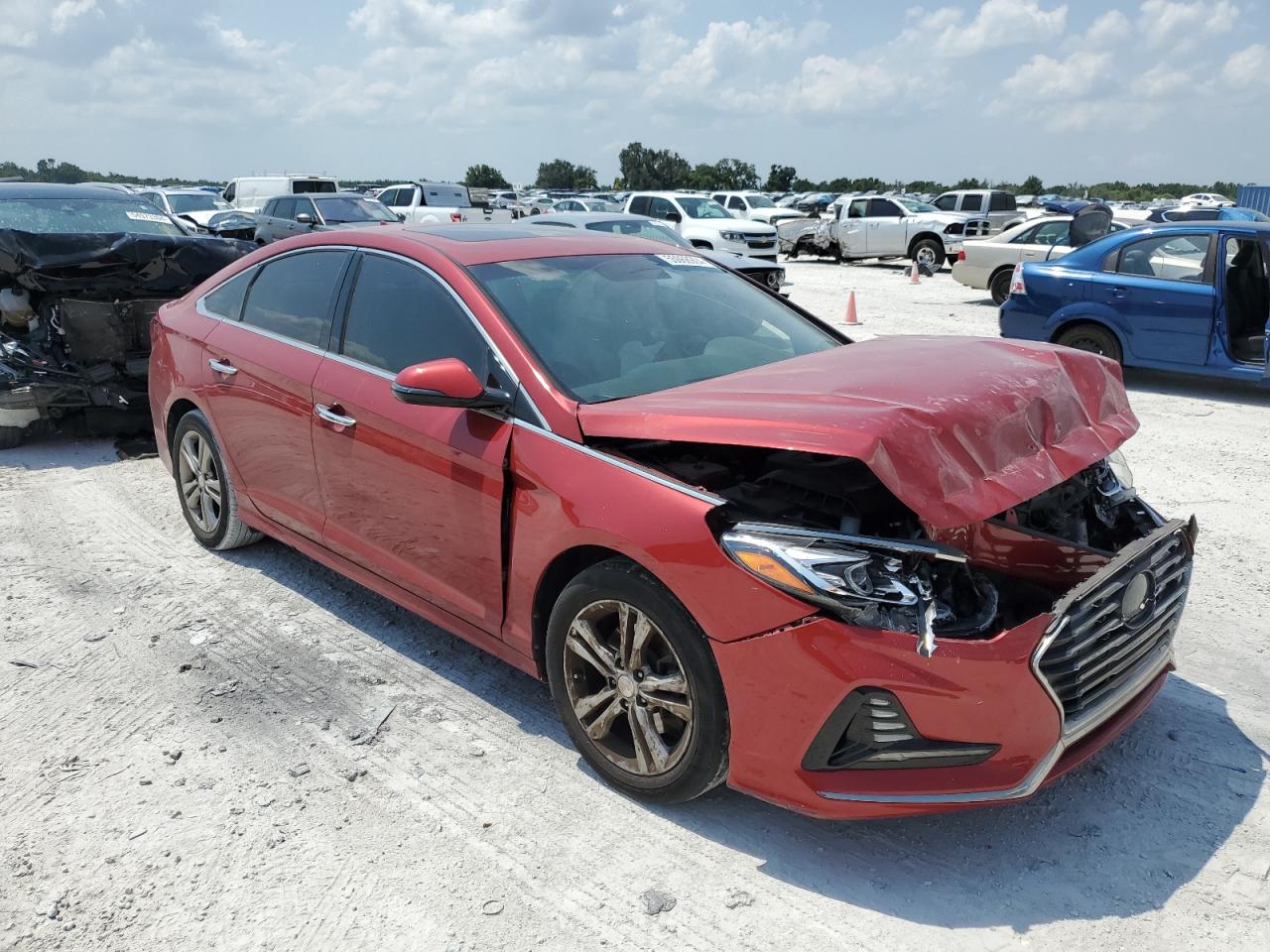 5NPE34AF7JH612837 2018 Hyundai Sonata Sport