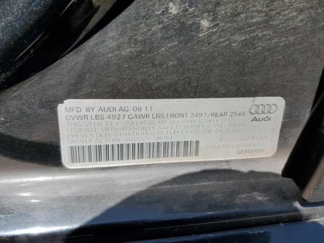 2012 Audi A4 Premium Plus VIN: WAUFFAFL8CN008075 Lot: 53705904