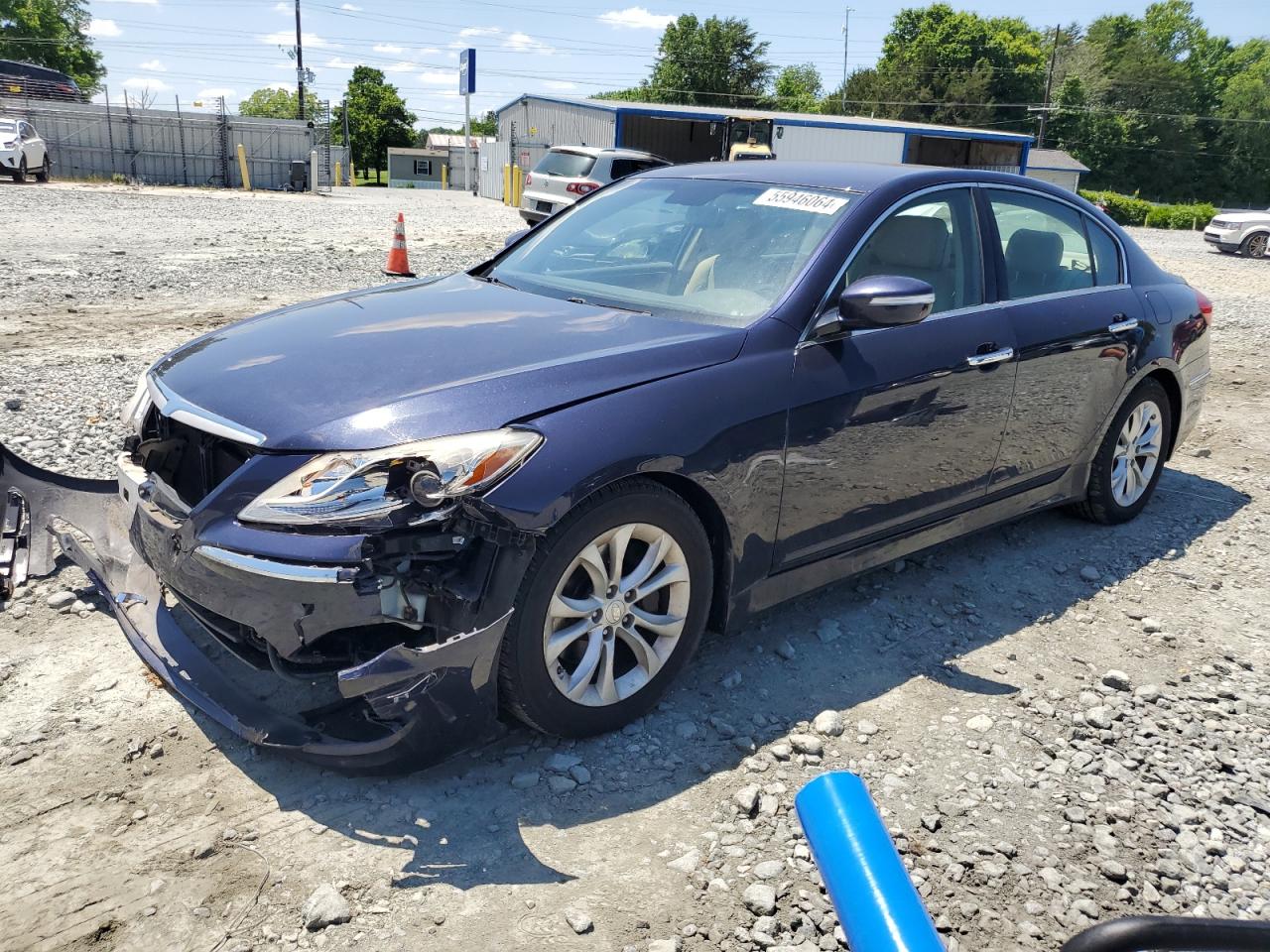 2013 Hyundai Genesis 3.8L vin: KMHGC4DD6DU225138