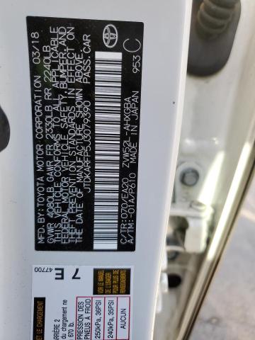 2018 Toyota Prius Prime VIN: JTDKARFP5J3079390 Lot: 53858004