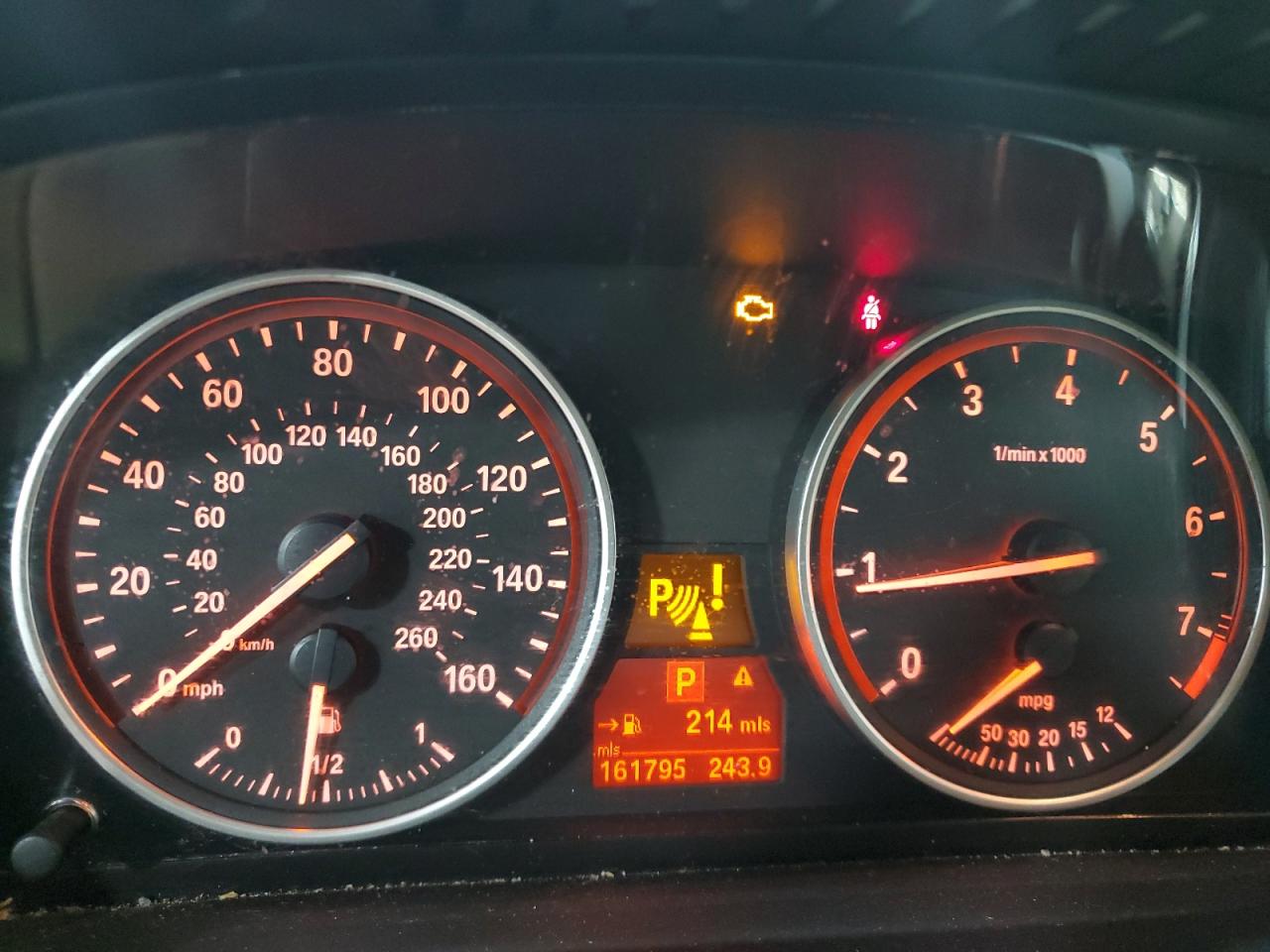 4USFE43577LY79722 2007 BMW X5 3.0I