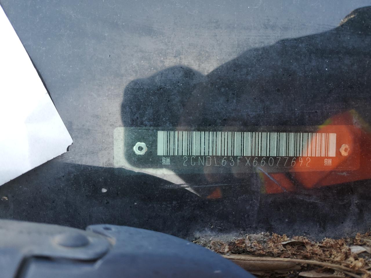 2CNDL63FX66077692 2006 Chevrolet Equinox Lt