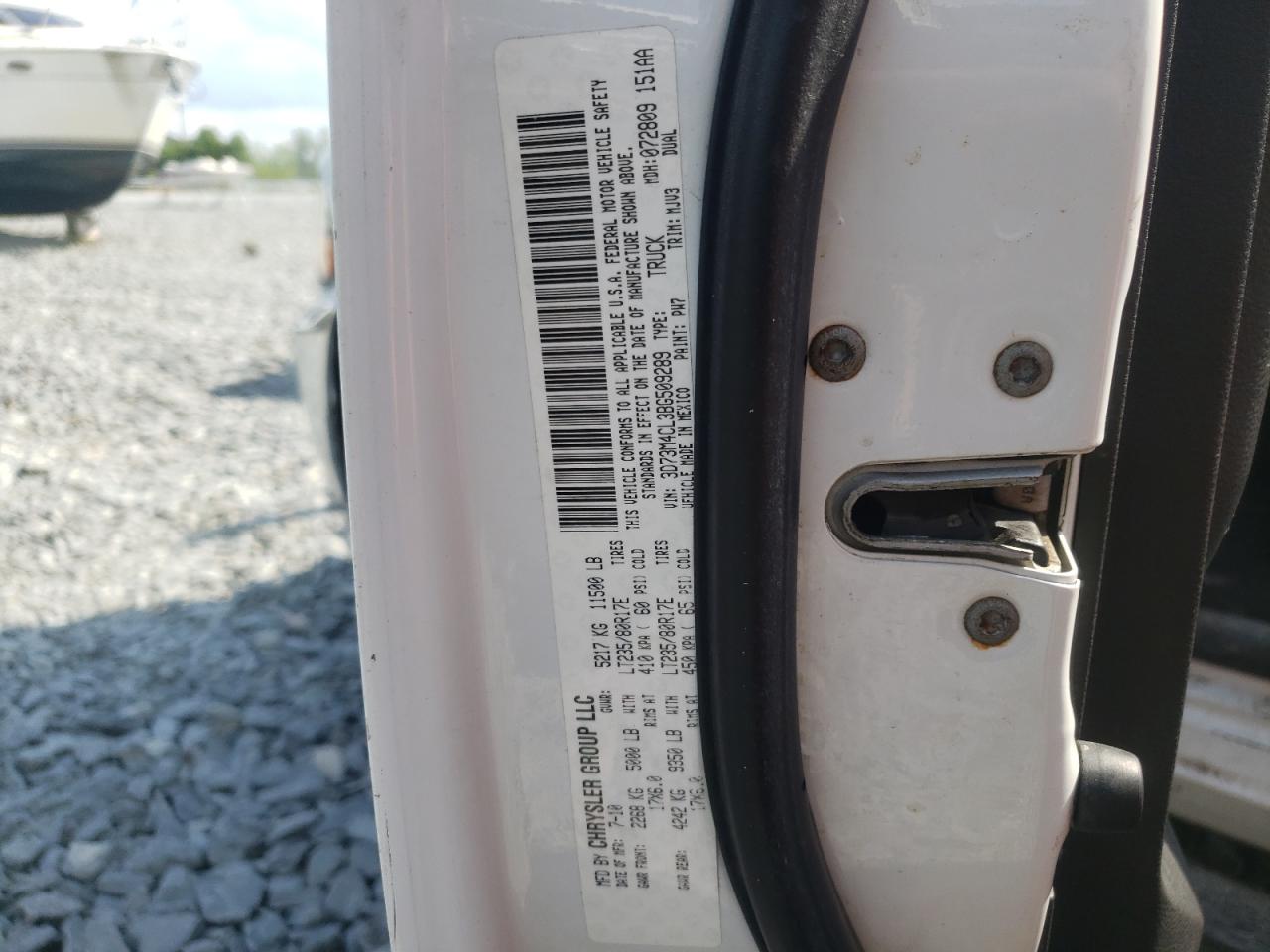 3D73M4CL3BG509289 2011 Dodge Ram 3500