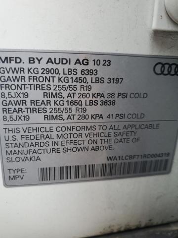 WA1LCBF71RD004319 2024 Audi Q7 Premium Plus