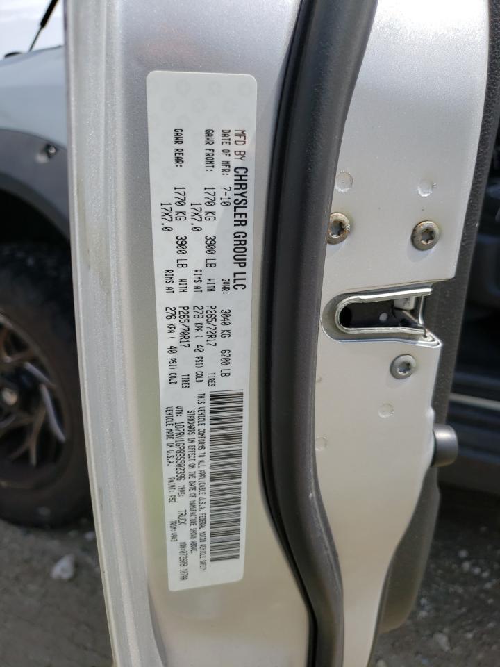 1D7RV1GP8BS502396 2011 Dodge Ram 1500