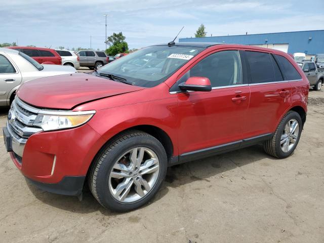 Lot #2532803813 2012 FORD EDGE LIMIT salvage car