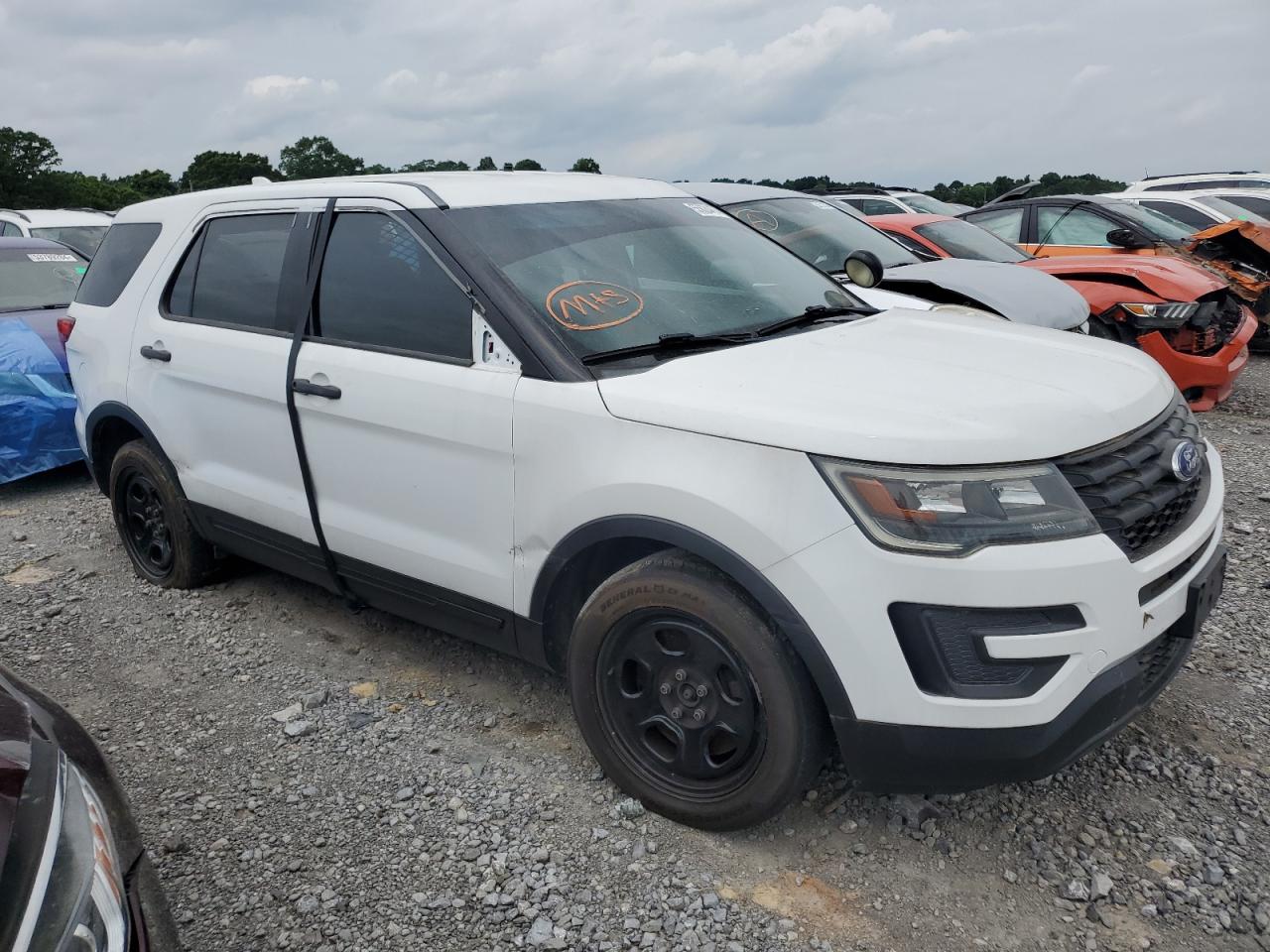 1FM5K8AR2HGA89581 2017 Ford Explorer Police Interceptor 1FM5K8AR2HGA89581 2017 Ford Explorer Police Interceptor