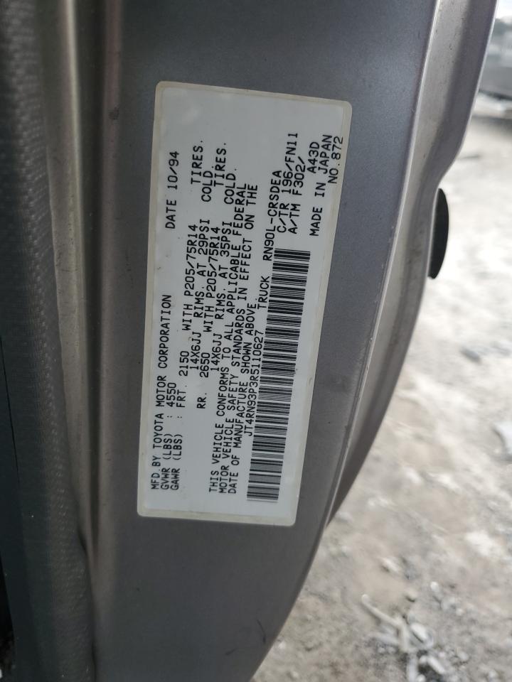 JT4RN93P3R5110627 1994 Toyota Pickup 1/2 Ton Extra Long Wheelbase