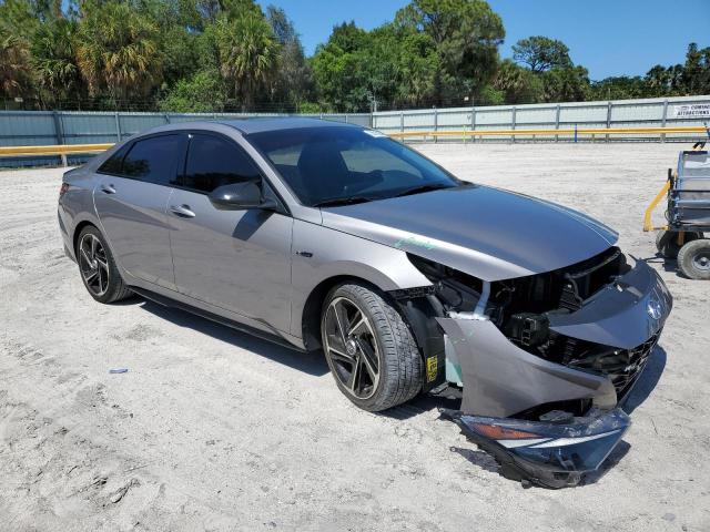 2022 Hyundai Elantra N Line VIN: KMHLR4AF4NU363118 Lot: 55615684