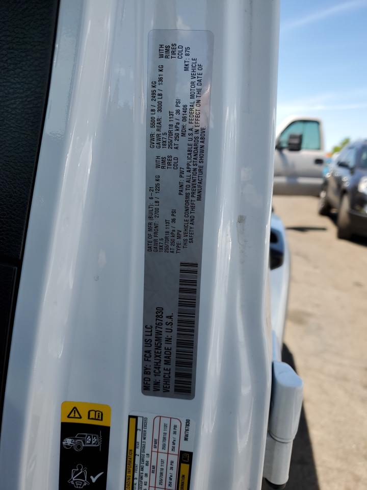 1C4HJXEN5MW767830 2021 Jeep Wrangler Unlimited Sahara