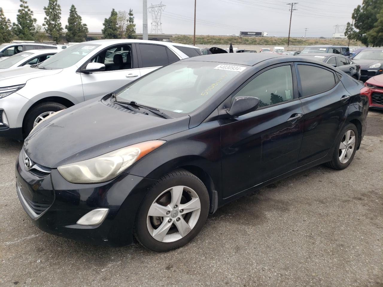 2013 Hyundai Elantra Gls vin: KMHDH4AE3DU956031