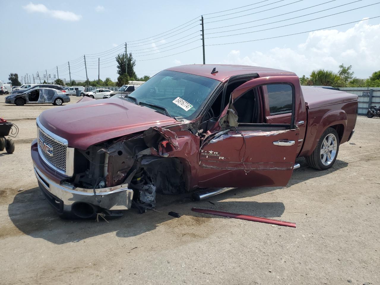 3GTP1VE07DG177728 2013 GMC Sierra C1500 Sle