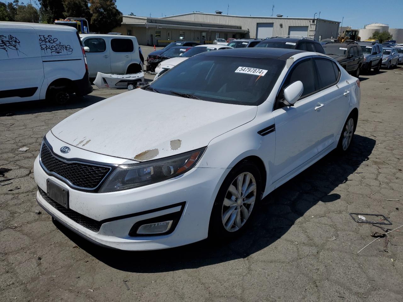 5XXGN4A77FG383185 2015 Kia Optima Ex