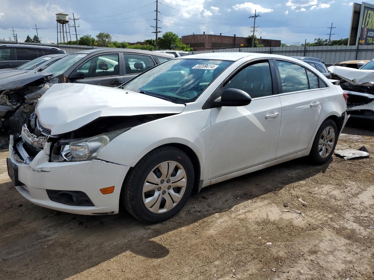 2012 Chevrolet Cruze Ls vin: 1G1PC5SH8C7381493