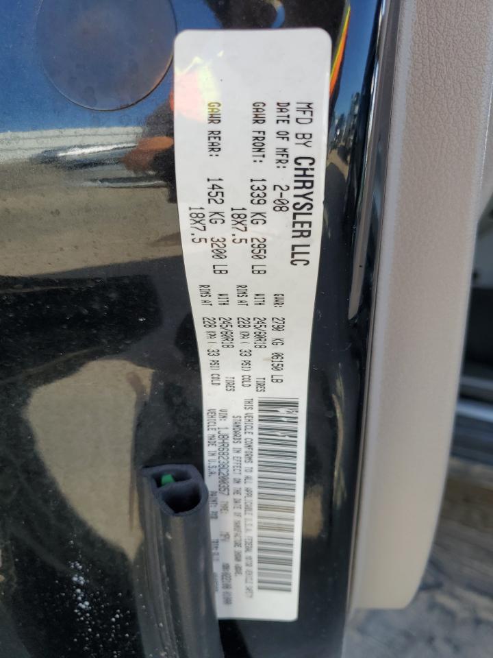 1J8HR68238C200357 2008 Jeep Grand Cherokee Overland