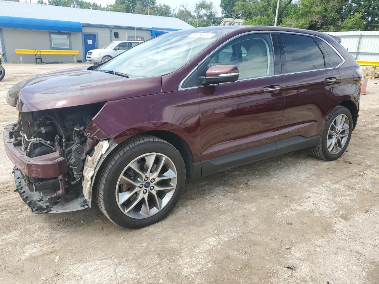 2017 Ford Edge Titanium vin: 2FMPK4K94HBB14326