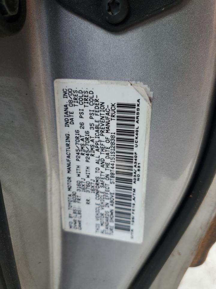 5TBBT44151S128381 2001 Toyota Tundra Access Cab