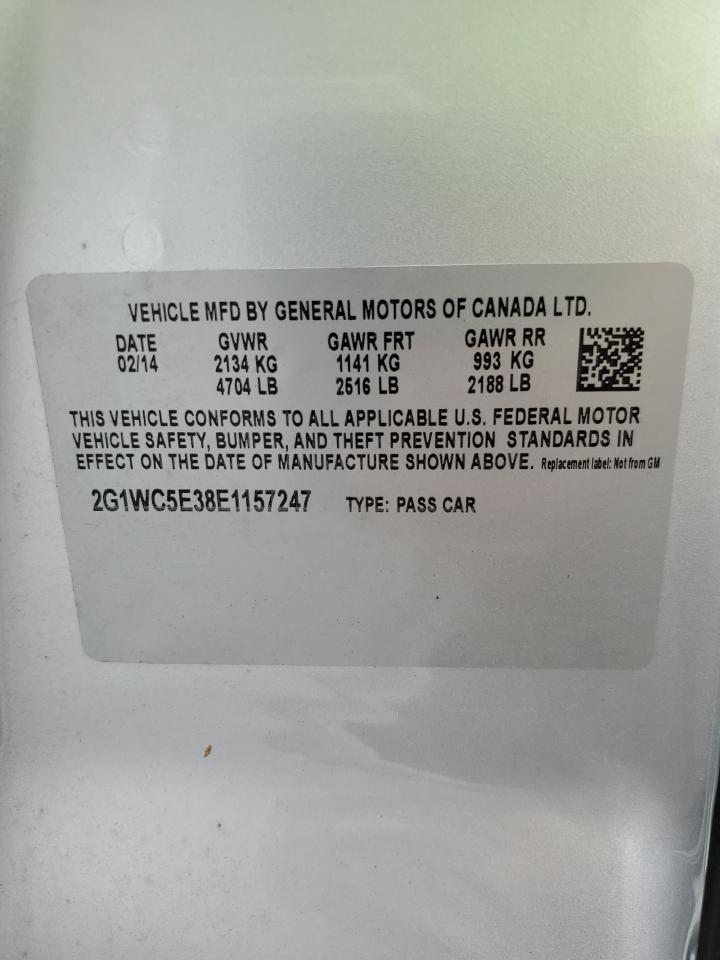 2G1WC5E38E1157247 2014 Chevrolet Impala Limited Ltz