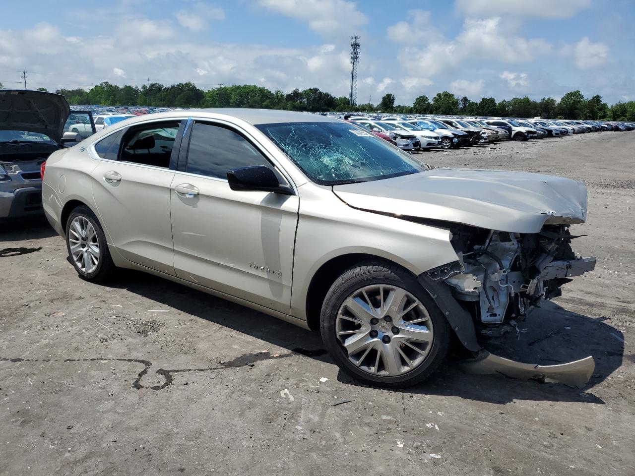 2G11Z5SL3F9287355 2015 Chevrolet Impala Ls