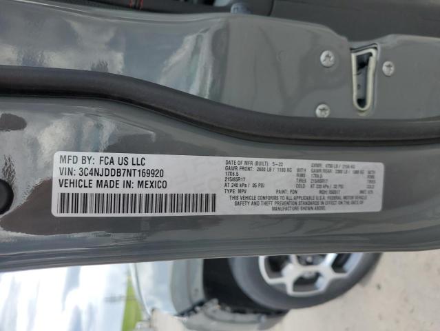 2022 Jeep Compass Trailhawk VIN: 3C4NJDDB7NT169920 Lot: 56958344