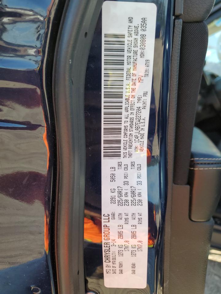 1C4PJLAB7EW227204 2014 Jeep Cherokee Sport