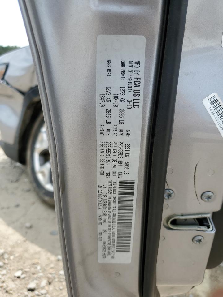 1C4PJLDB9KD416181 2019 Jeep Cherokee Limited