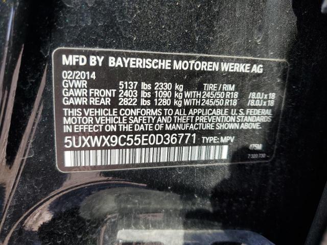 2014 BMW X3 xDrive28I VIN: 5UXWX9C55E0D36771 Lot: 56763844