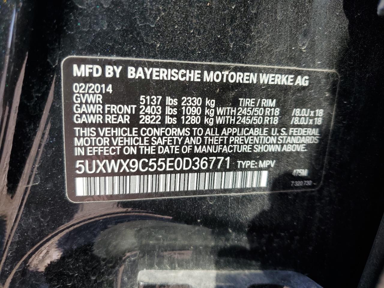 5UXWX9C55E0D36771 2014 BMW X3 xDrive28I