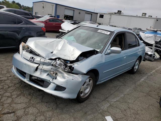 2003 Honda Civic Hybrid VIN: JHMES96633S011291 Lot: 54831274