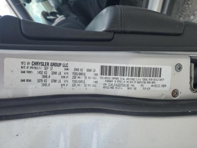 2013 Jeep Grand Cherokee Laredo VIN: 1C4RJFAG2DC569195 Lot: 55340254