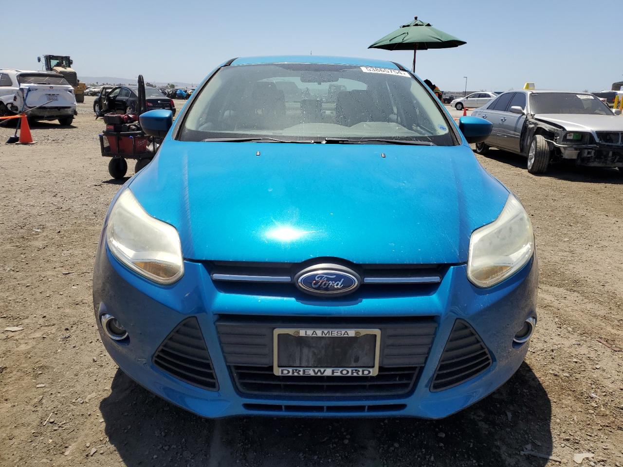 2012 Ford Focus Se vin: 1FAHP3F20CL257841