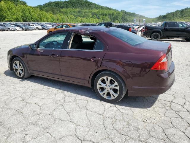 Vin: 3fahp0ha7cr306022, lot: 57101584, ford fusion se 20122