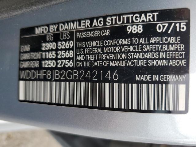 2016 MERCEDES-BENZ E 350 4MAT - WDDHF8JB2GB242146