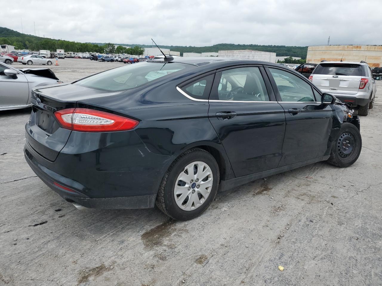 2014 Ford Fusion S vin: 3FA6P0G75ER181134