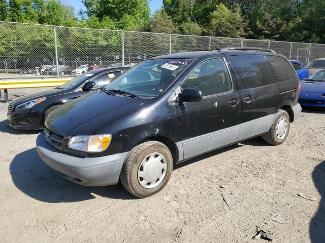 Lot #2507384543 2000 TOYOTA SIENNA LE salvage car