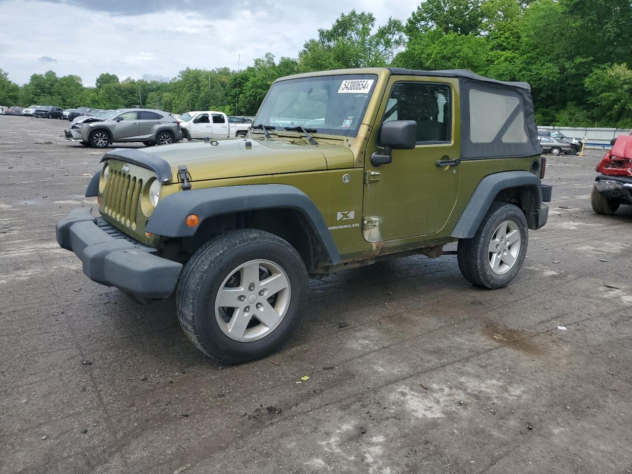 1J4FA24198L578916 2008 Jeep Wrangler X