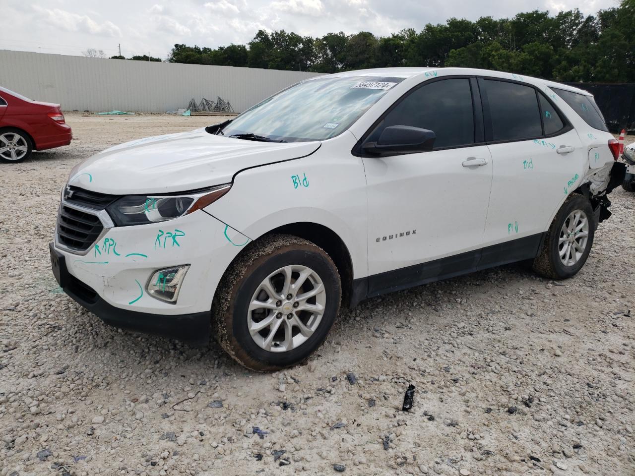 2GNAXHEV1J6120134 2018 Chevrolet Equinox Ls