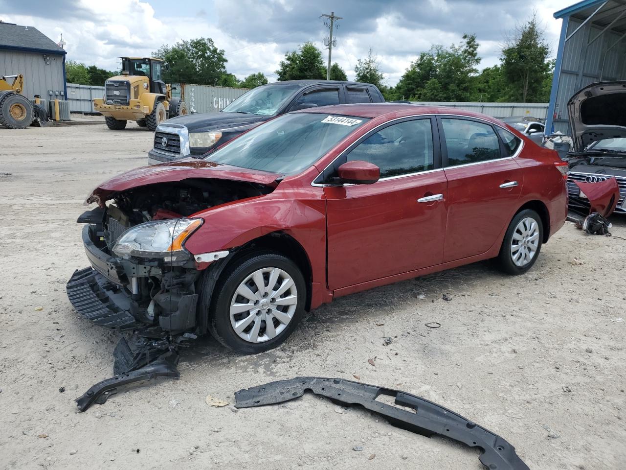 2015 Nissan Sentra S vin: 3N1AB7AP2FL685023