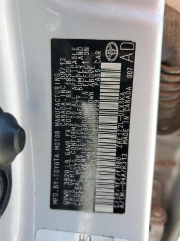 2014 Toyota Corolla L VIN: 2T1BURHE1EC030929 Lot: 54817874