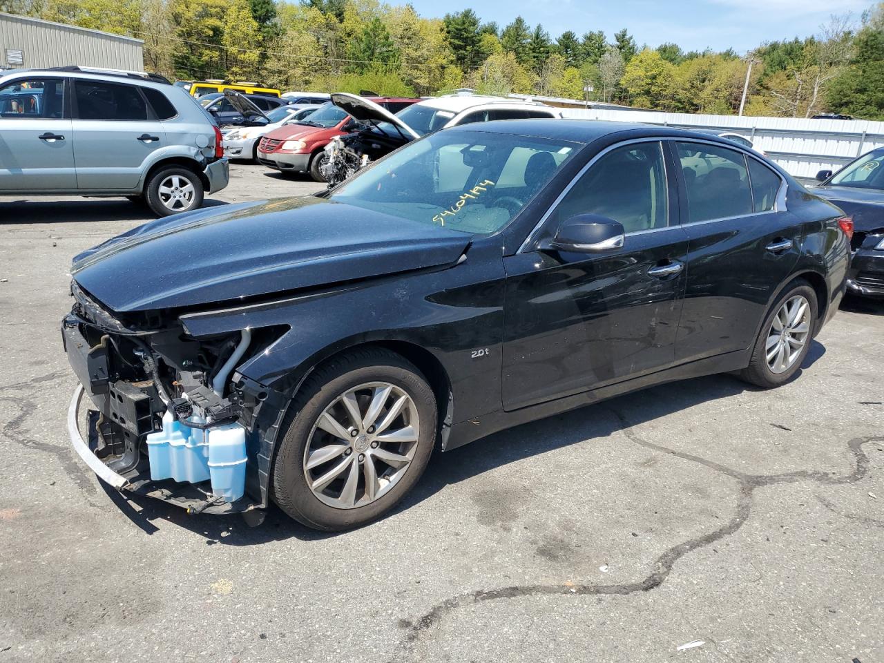 2016 Infiniti Q50 Base vin: JN1CV7AR9GM252792