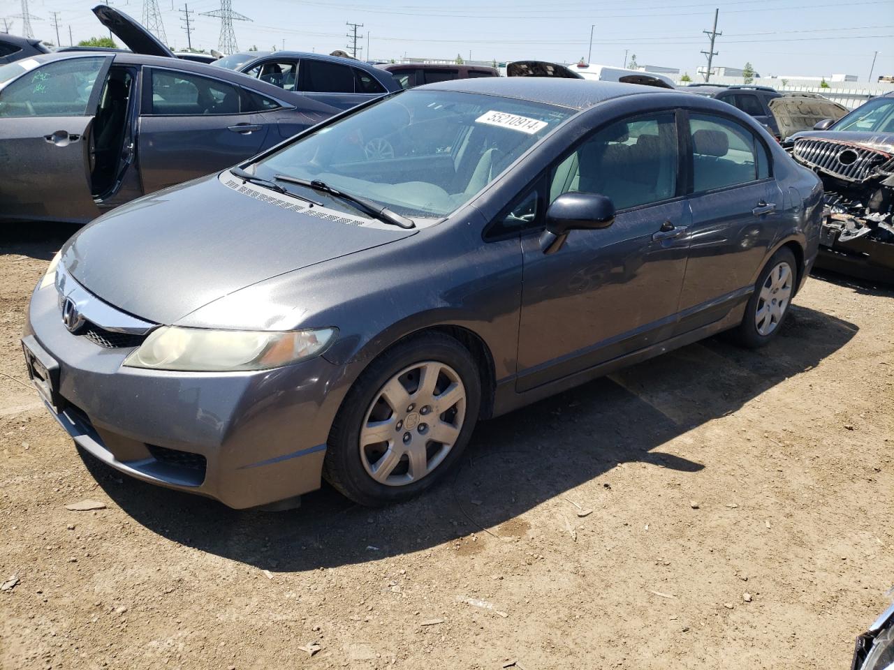 19XFA1F50AE006874 2010 Honda Civic Lx