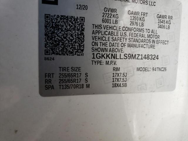 1GKKNLLS9MZ148324 GMC Acadia AT4 14