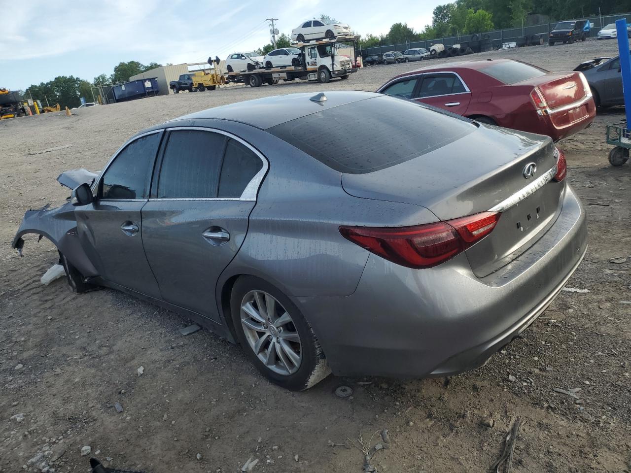 JN1CV7APXJM240639 2018 Infiniti Q50 Pure