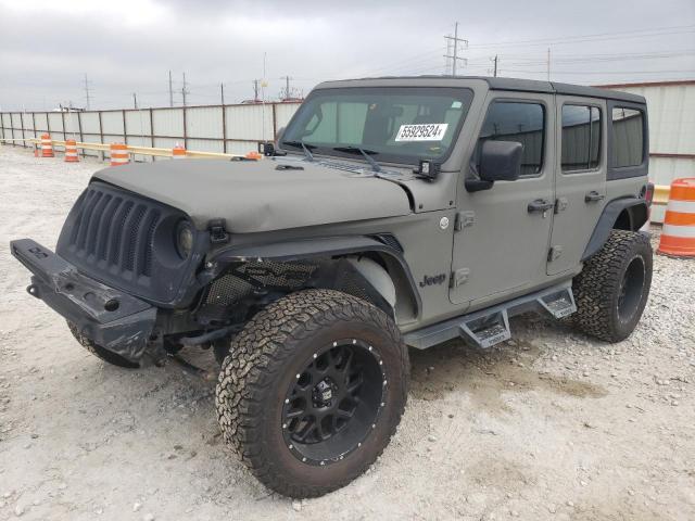 2018 Jeep Wrangler Unlimited Sport VIN: 1C4HJXDNXJW196784 Lot: 55929524