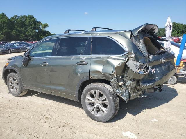 VIN 5TDJKRFH5ES063793 2014 Toyota Highlander, Xle no.2